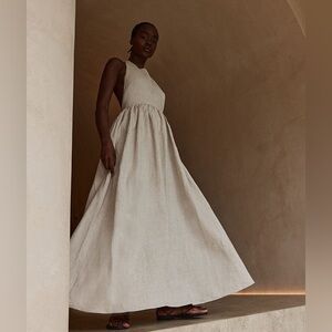 📀Dissh Cooper Natural Linen Midi dress📀
